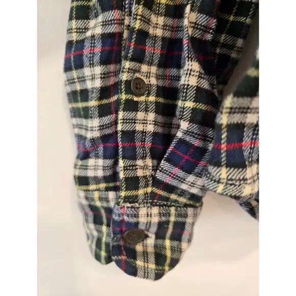 Alpine Design Navy and Cream Flannel Size M NWT - Picture 3 of 9